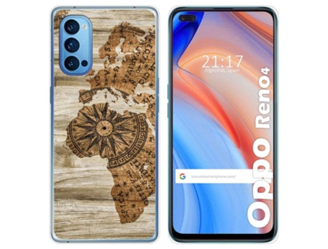 Carcasa Oppo Reno 4 5G TUMUNDOSMARTPHONE Dibujos Multicolor