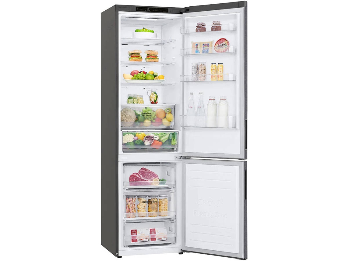 Frigorífico Combi LG GBP62DSNCC (No Frost - 203 cm - 384 L - Inox)