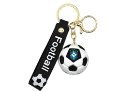 Llavero Balón Fútbol Brasil Copa Mundial 2026, Accesorio Hincha Selección Canarinha, Colgante Silicona Regalo Fan Fútbol Calidad Premium