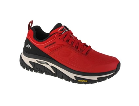 Zapatillas para Hombre SKECHERS (45 - Rojo)