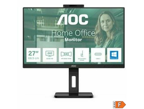 Monitor AOC Q27P3QW (Negro - 27 - IPS - Flicker free - QHD - Quad HD - 4 ms)