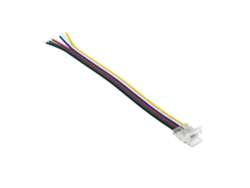 Conector Tira Led 24v Rgb+cct Smd Ancho 10mm Ip20 Con Cable Rgb+cct