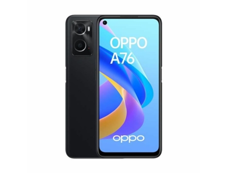 Smartphone OPPO A76 4 Gb Lpddr4X Qualcomm Snapdragon 680 6,56 Preto 128 Gb