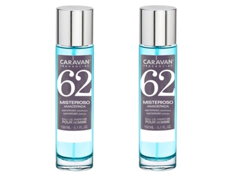 Set de 2 perfume de hombre nº62 150ml CARAVAN