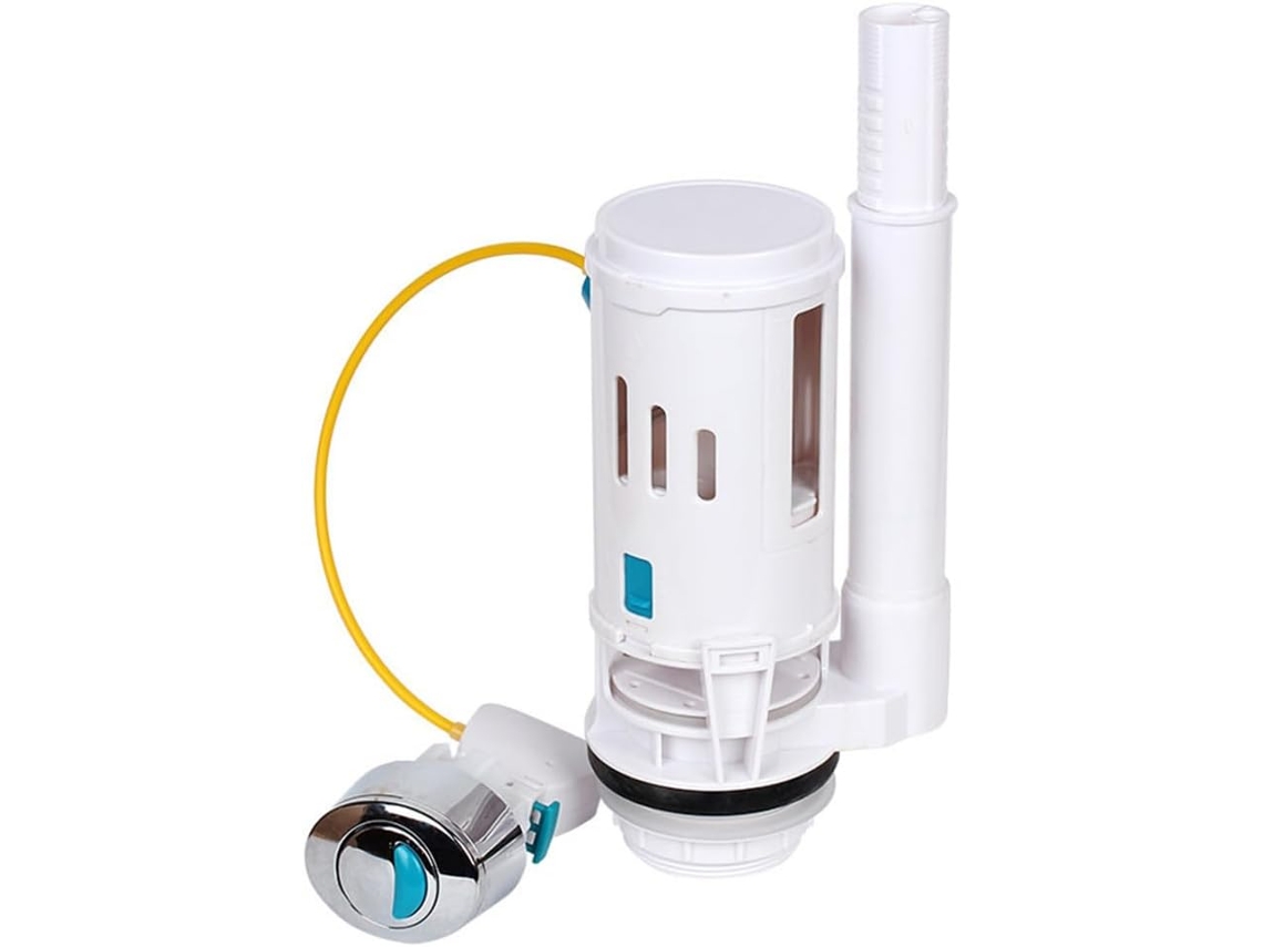 Válvula De Descarga De Inodoro De Doble Botón Pulsador De 5,1 X 3,8 Compatible Con Todos