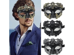 Máscara Para Hombre - Máscara De Carnaval Greco-romana Veneciana M Jxm