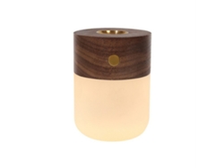 Rebe-lámpara Aromática Mini Recargable Luz Nocturna Dormitorio Toque Control 3 Niveles Luz Blanca Cálida