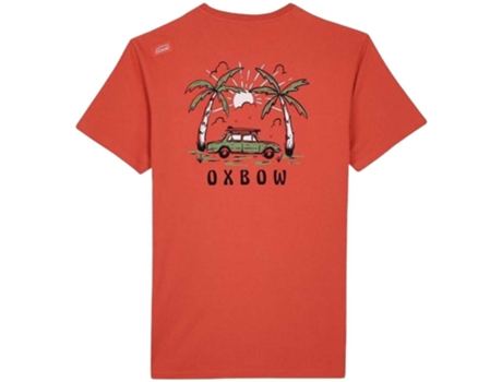 Camiseta de Hombre OXBOW Corta Naranja (L)