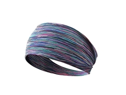 Diadema deportiva elástica Yuysan, antitranspirante y conductora del sudor, ideal para correr, gimnasio y yoga, coletero para mujer (10 unidades)