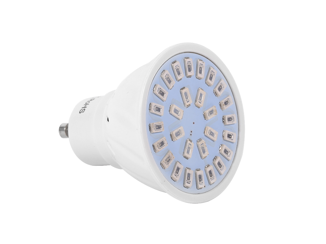 Bombilla LED GU10 SMD 220 V 5733 de 4 W para cultivo interior e hidroponía (GU10 4 W)