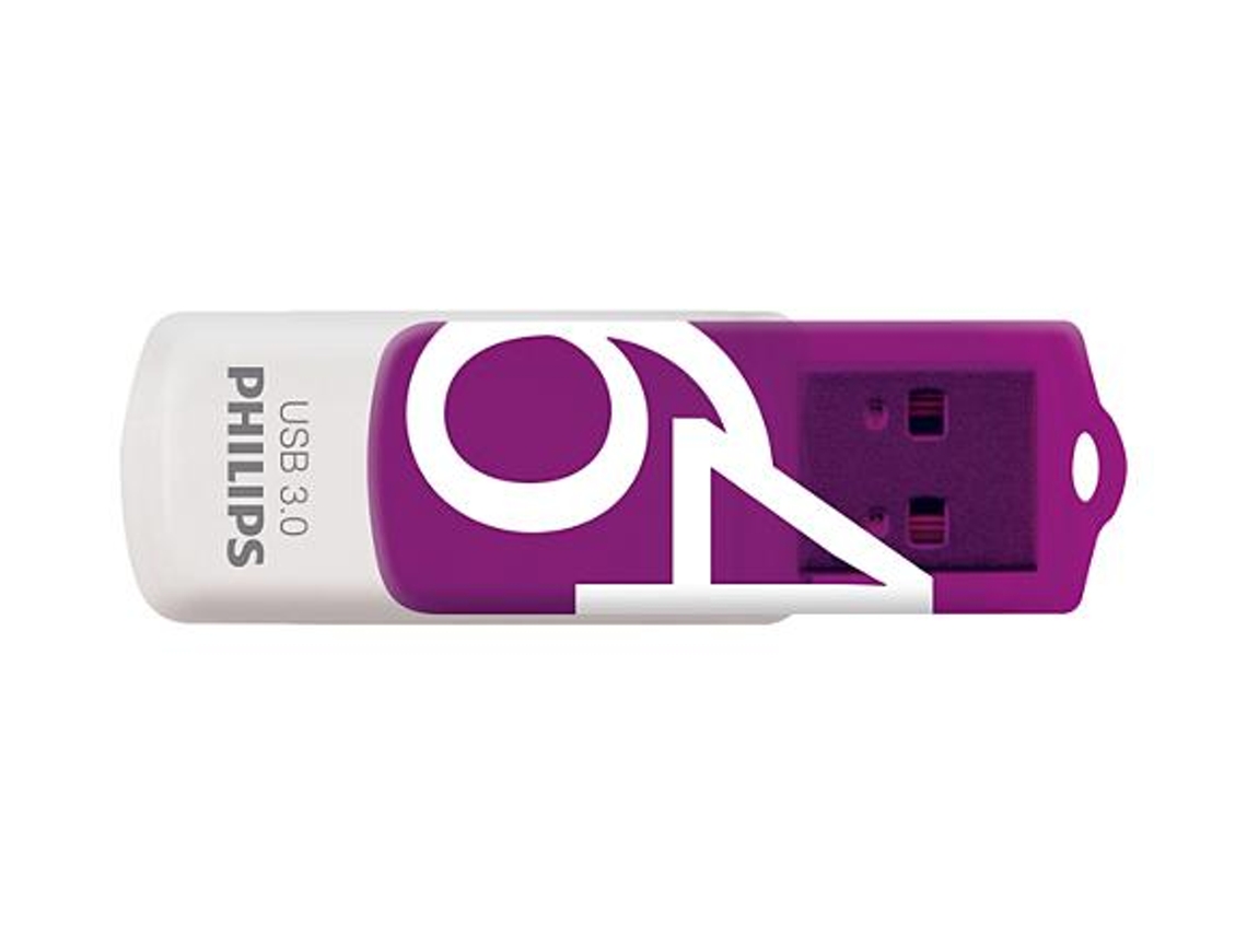Philips Fm64Fd00B Unidad de memoria USB 64Gb Usb Tipo-A 3.2 Gen 1 3.1 Gen 1 Púrpura Blanco