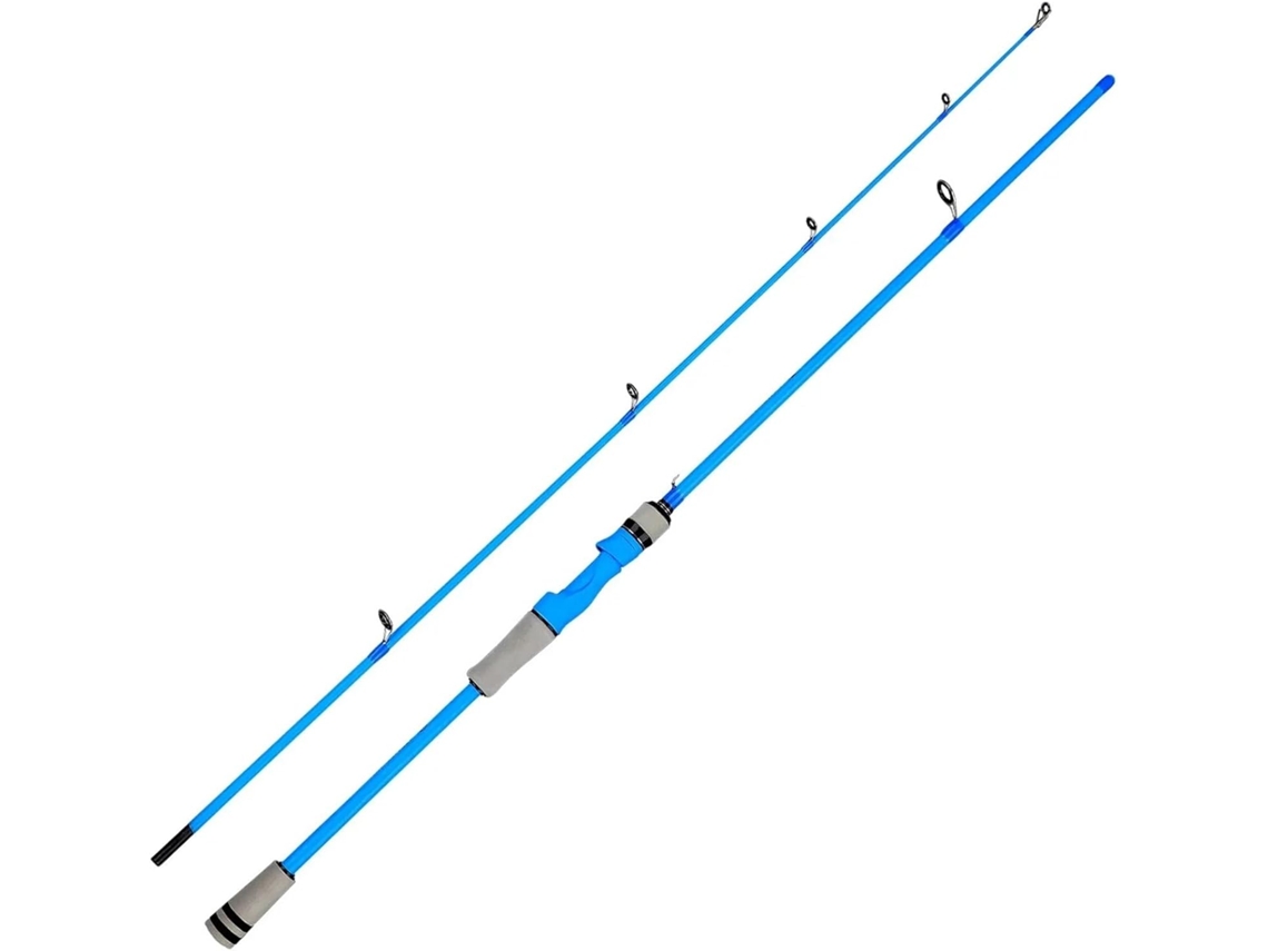 Caña De Pescar Fibra Carbono, 1,8 M X 0,65 M, Peso Del Señuelo 5-30 G, Equipo Spinning Y Casting.,