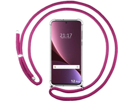 Carcasa para Xiaomi 12 Pro 5G TUMUNDOSMARTPHONE Colgante Rosa