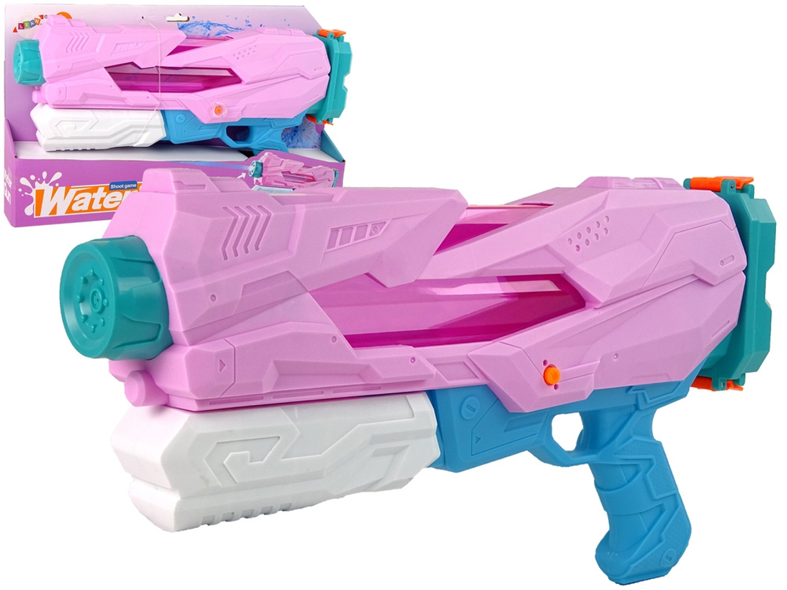 Pistola de agua rosa B.active de 800 ml y 8 m de alcance