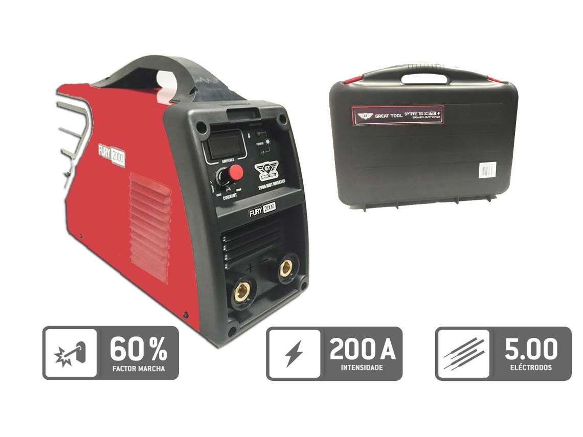 Máquina de soldar Fury 2000 GREAT TOOL