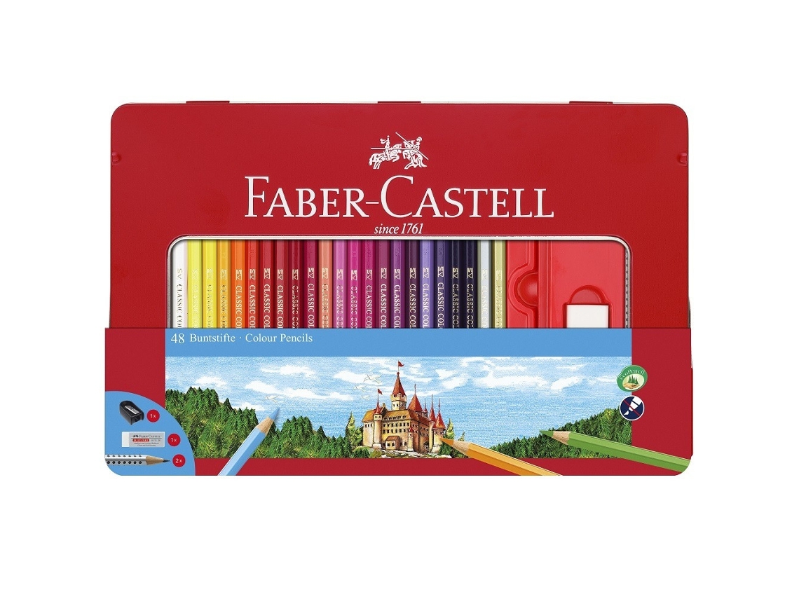 Faber-Castell 8991761324042 Juego de Pluma Y Lápiz de Regalo Caja de Papel FABER CASTELL