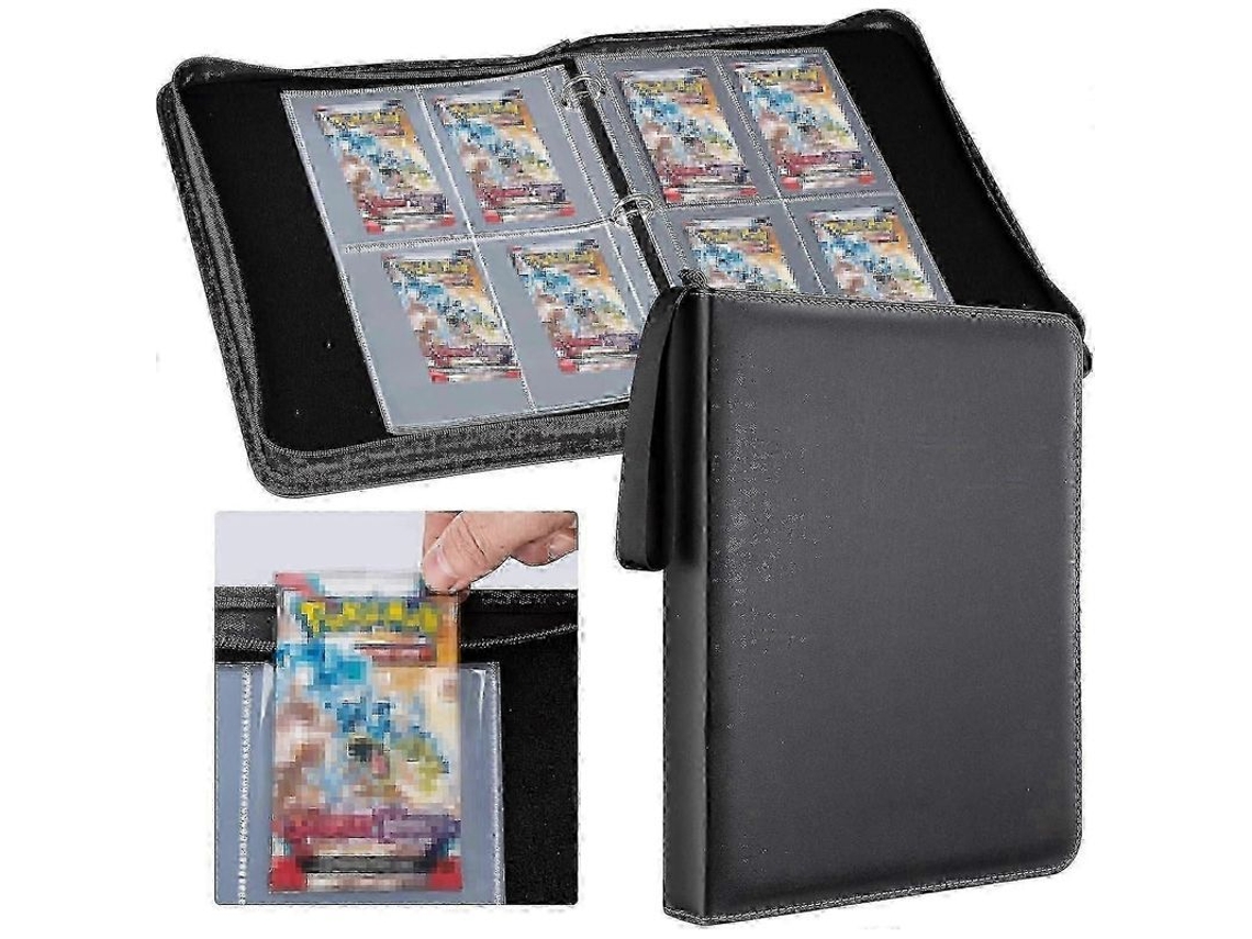 Carpeta Para Sobres De Refuerzo, Capacidad Para 48 Sobres, Soporte Para Sobres De Refuerzo De 4 Bolsillos Con 12 Fundas, Protector De Pantalla - Km