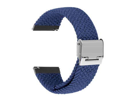 Correa Pulsera Trenzada Flexible para Garmin Forerunner 245 Azul