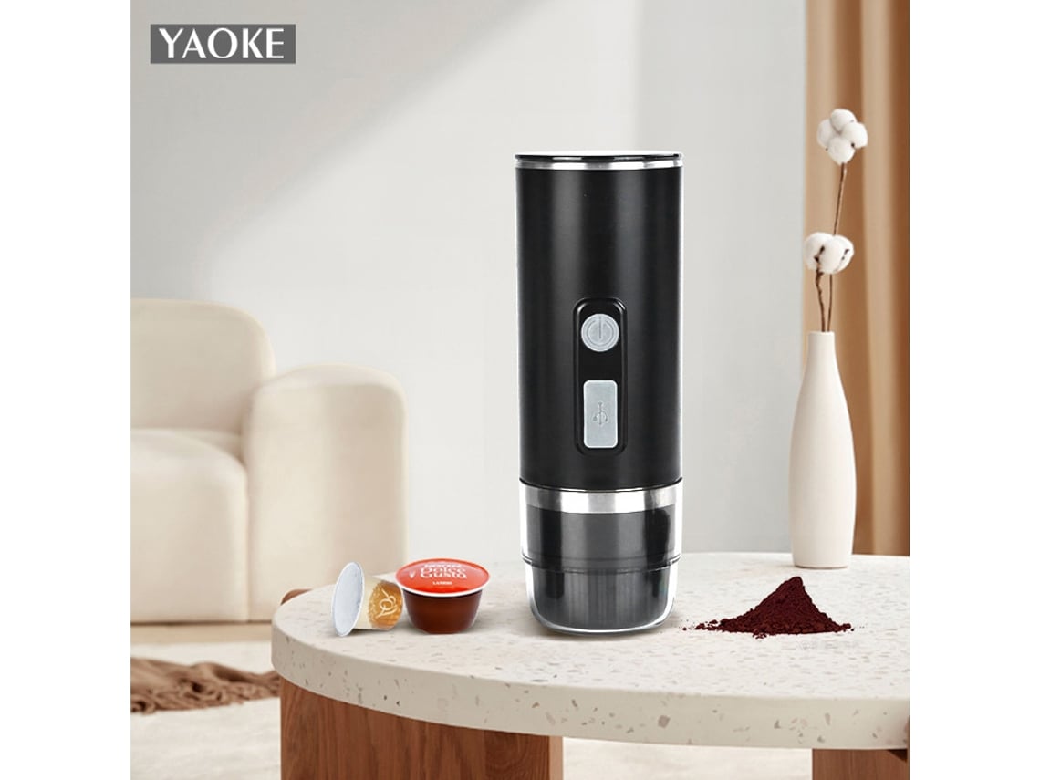 Cafeteria De Cápsulas Totalmente Automática, Mini-cafeteira Recarregável, Com Café Moído, Apta Para...