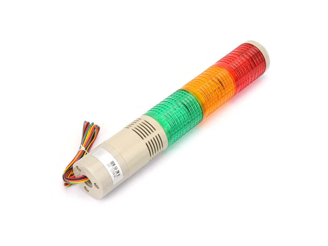 Luz de advertencia LED de 220 V CA, luz constante