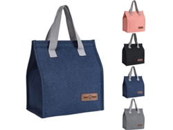 2026 bolsa de Almuerzo Aislada Reutilizable Impermeable para Trabajo Escuela Picnic (ciano)