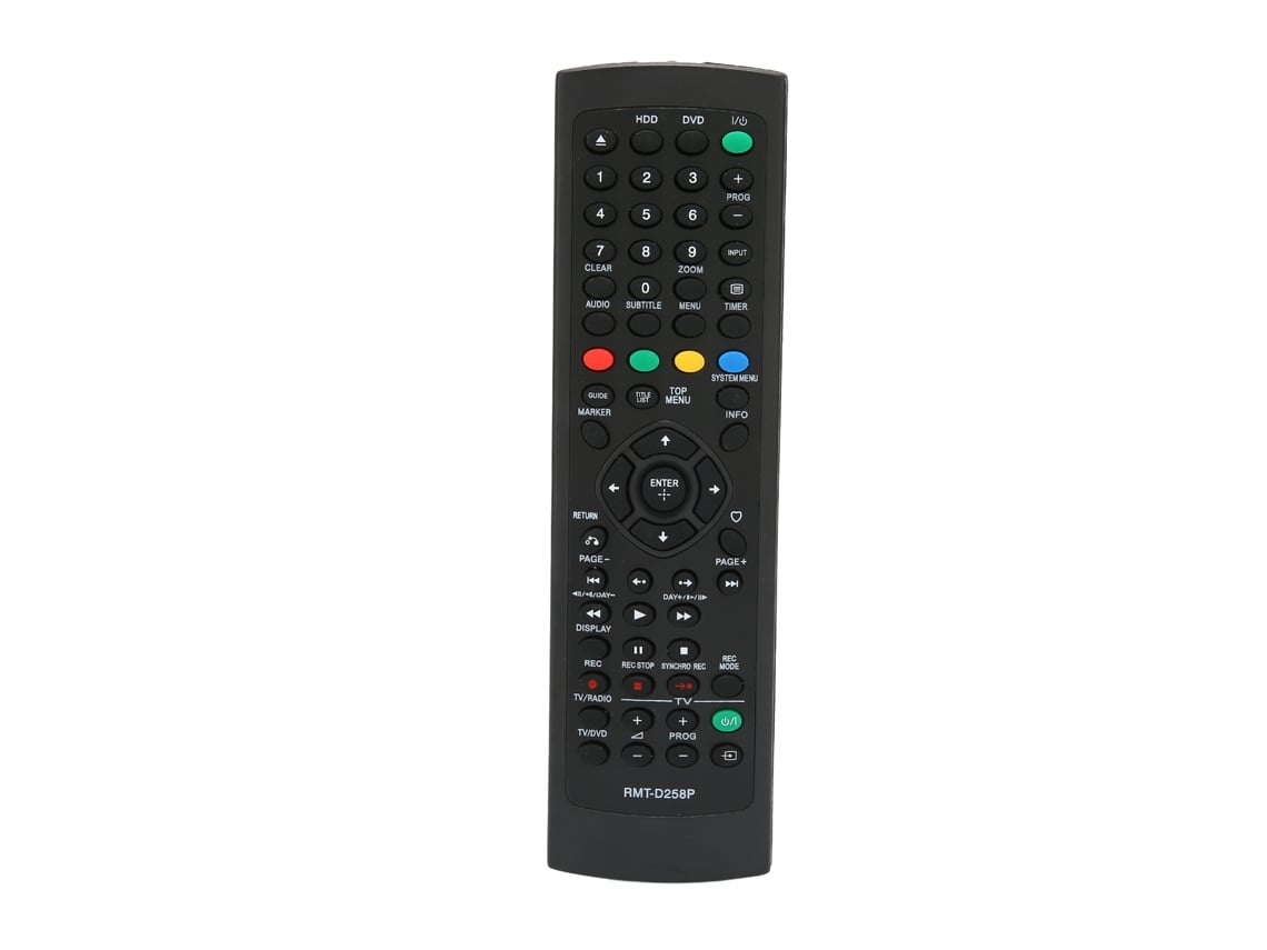 Control Remoto Multifunción Para Dvd Con Botones Sensibles, Compatible Con Dvr Rmtd258p