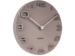 Reloj de pared con agujas cromadas Karlsson On The Edge