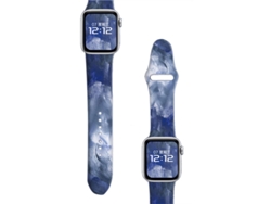 Correa de silicona estampada para Apple Watch, repuesto suave EOOCOO