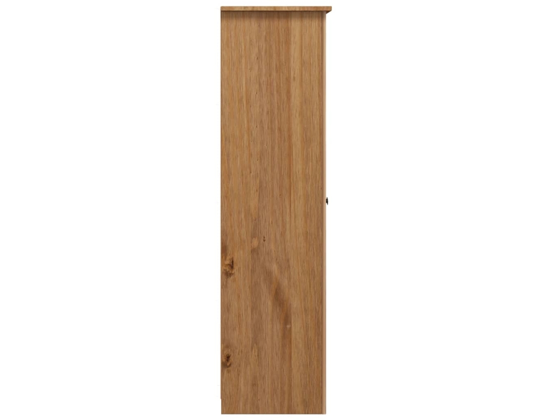 VidaXL Armario de 3 puertas madera pino Panamá Range 118x50x171,5