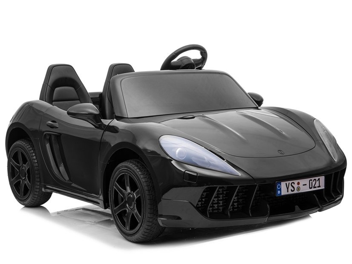 Ysa021a Coche eléctrico para montar pintado en negro B.active