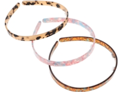 Diademas Para Mujer Nuobesty, 3 Unidades, En Lámina De Acetato Ligera, Portátiles Y Elegantes, Diseño Elegante Para