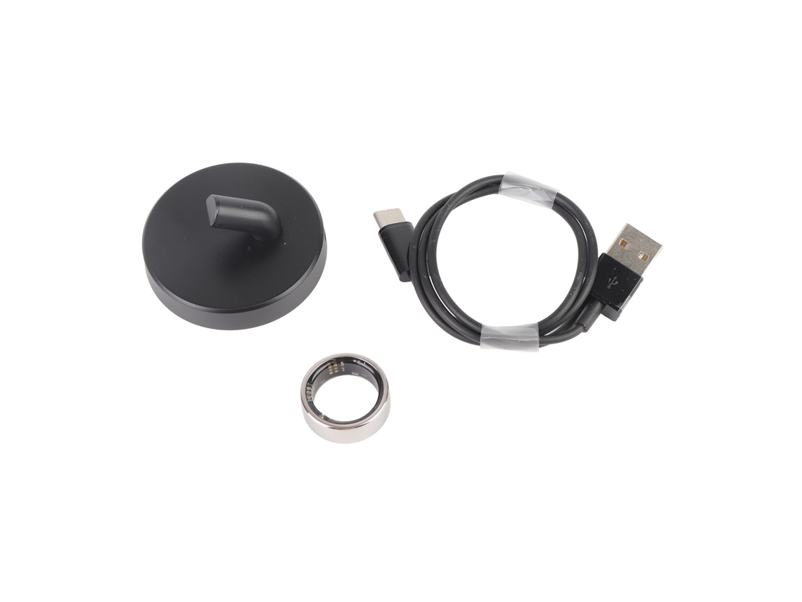 Anillo Inteligente Con Podómetro, Seguimiento De Sueño, Resistente Al Agua Ip68, Rastreador De Fitness Con Cable De Carga