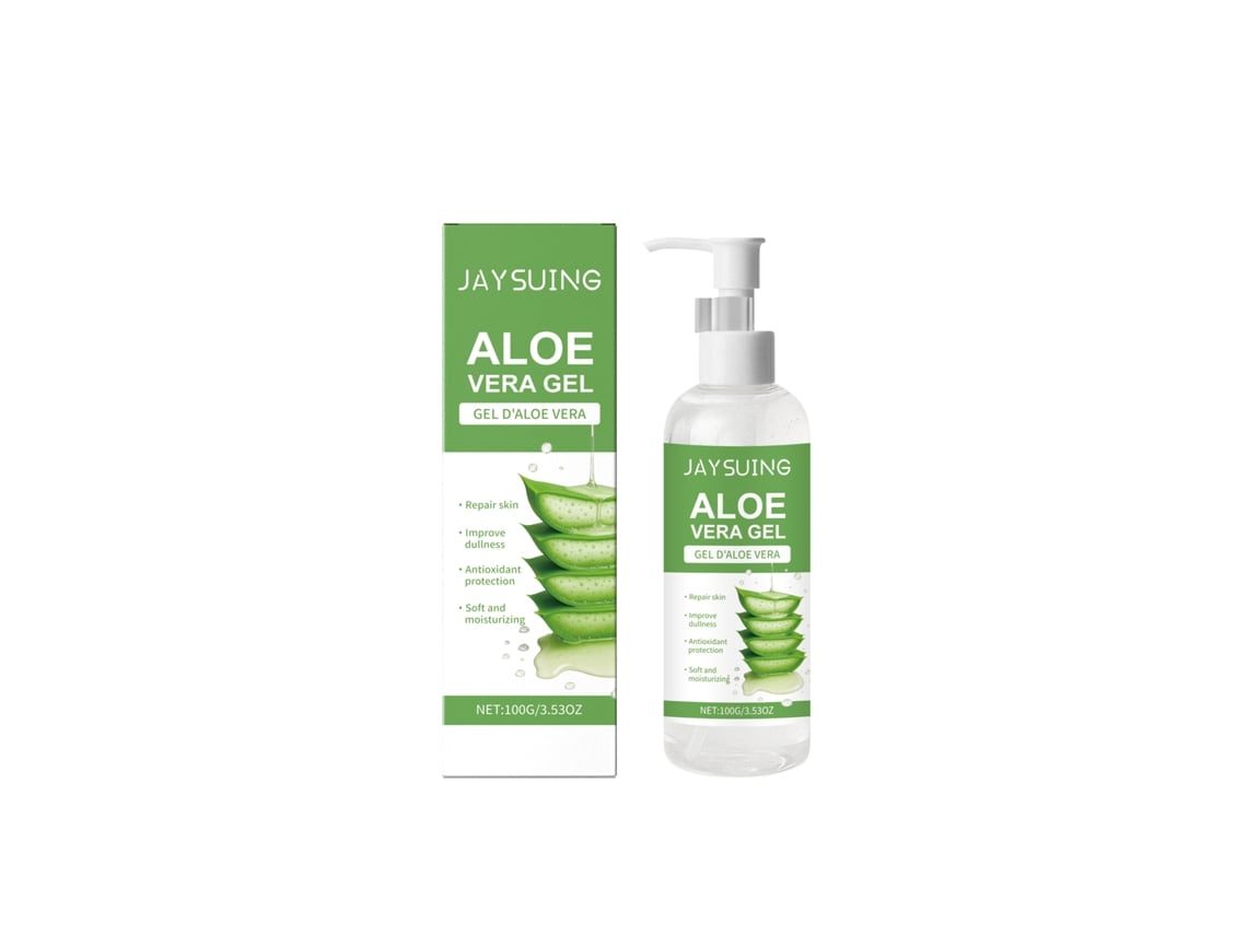 Gel de aloe vera puro y original para la piel y el cabello.