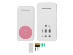 Kit De Timbre Inalámbrico De Largo Alcance De 200 M, 5 Niveles De Volumen, Resistente Al Agua Para Uso Doméstico.