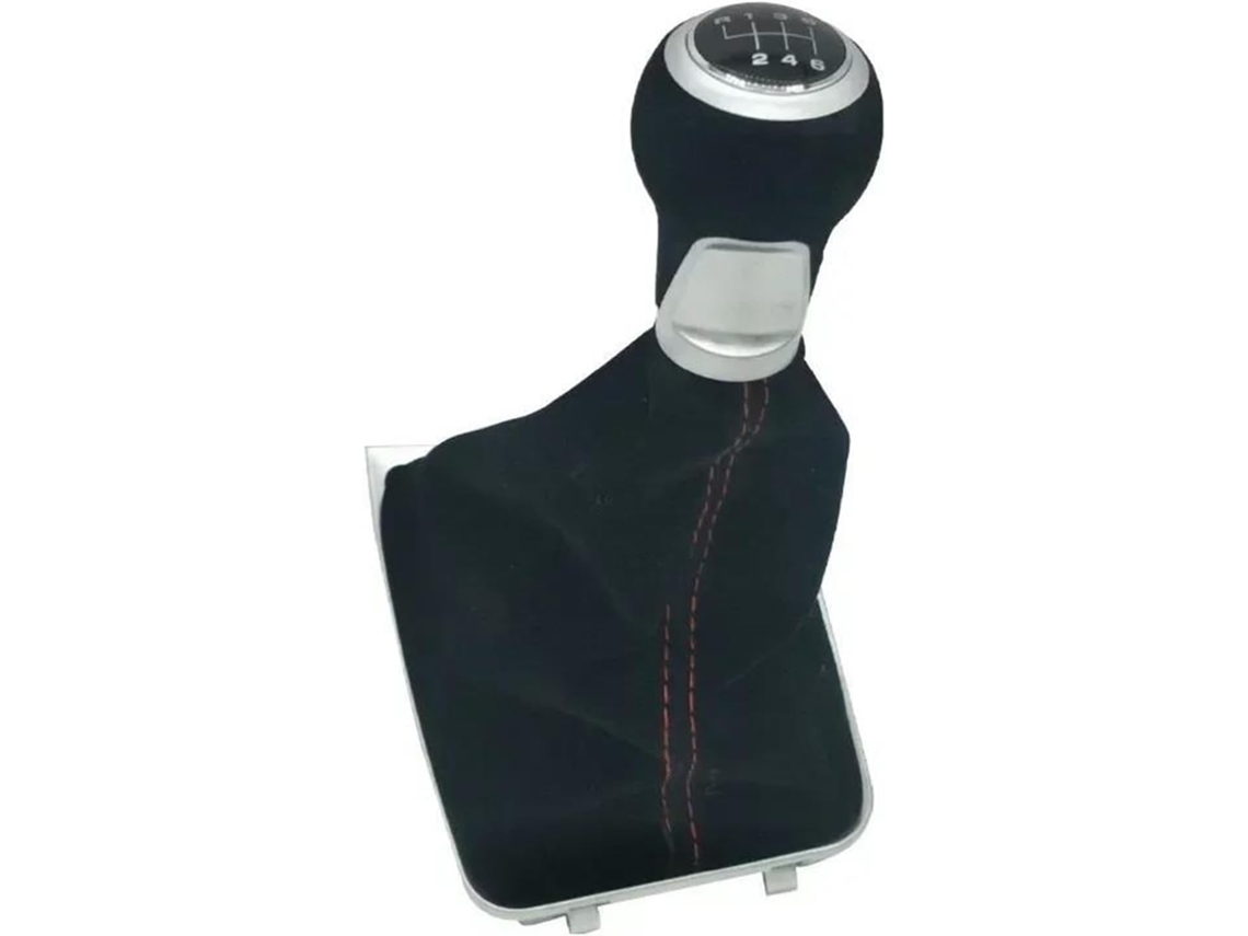 Pomo De Palanca Cambios Manual 5 Y 6 Velocidades Con Funda Para Golf 6, Mk5, Mk6 R32 Gti (rojo, Velocidades).