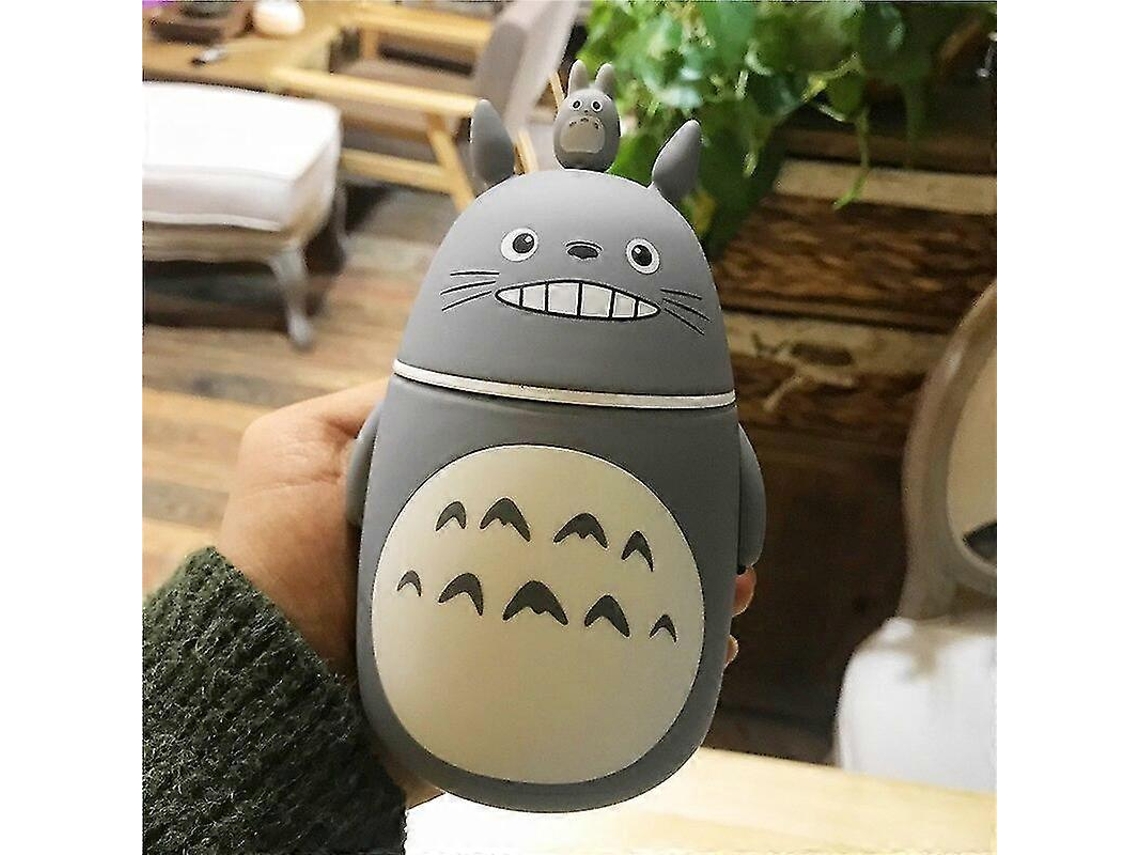 Termo portátil de acero inoxidable 304 de 248 ml, taza térmica de Totoro, anime, botella de vidrio para bicicleta eléctrica Ly