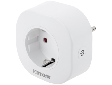 Enchufe Inteligente 10A 2200W Wifi Blanco Compatible Con Google Home, Alexa E Ifttt BEMATIK