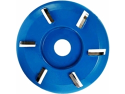 2026altiro-disco Para Grabado En Madera, 90 Mm, Fresa Turbo De Carburo De 6 Dientes Para Carpintería (6 Dientes)