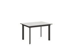 Mesa de Comedor ITAMOBY Cumar (90x120/180 - Paneles de Melamina - Fresno Blanco)