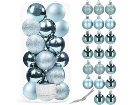 Pack de Bolas para Árbol de Navidad con 20 Piezas