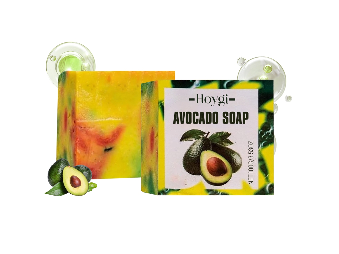 Jabón de baño hidratante de aguacate