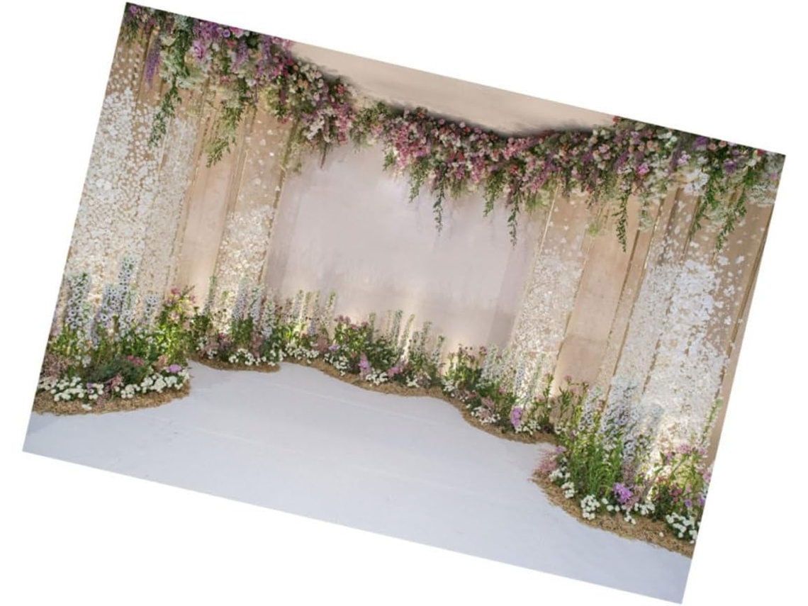 Fondo Fotográfico Nórdico Para Decoración De Bodas, Accesorios Para Jardín De Flores