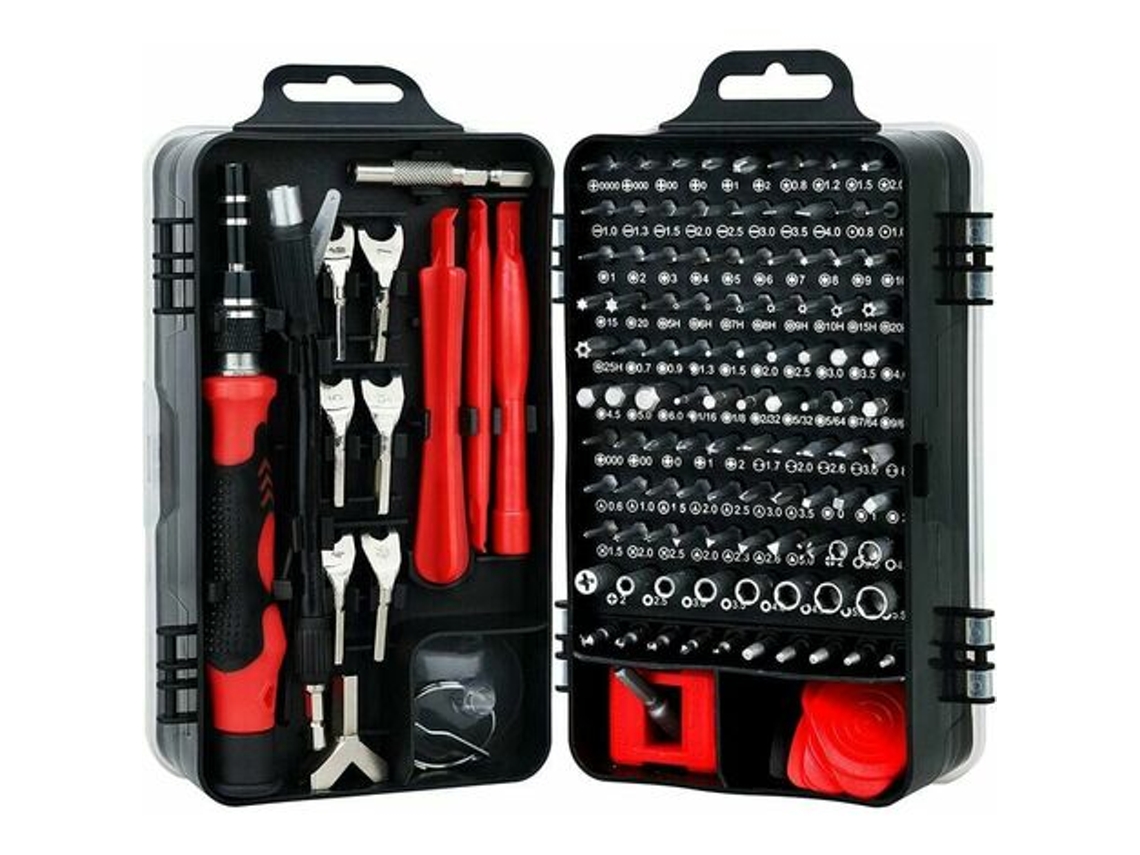 Juego de destornilladores de precisión, diseño ergonómico para reparaciones de bricolaje, kit de herramientas de precisión con diseño multifunción.