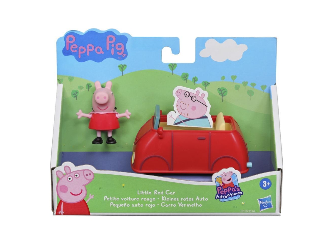 Las aventuras de Peppa - Coche rojo HASBRO