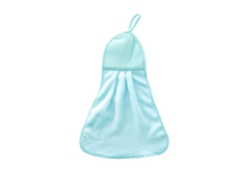 Rebe-toalla Absorbente De Coral Para Colgar En El Baño O La Cocina, Ideal Para Secar Las Manos (azul)