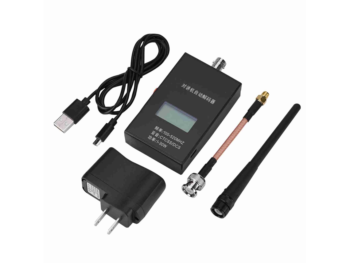 Contador De Frecuencia Y Decodificador Ctcss/dcs Para Radio Bidireccional Con Pantalla Lcd.