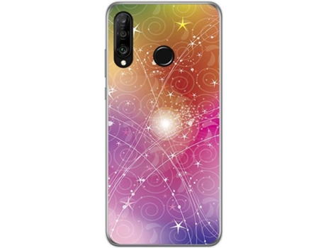 Carcasa Huawei P30 Lite TUMUNDOSMARTPHONE Abstracto Multicolor