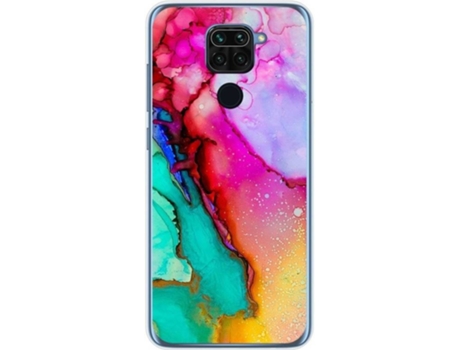 Carcasa Xiaomi Redmi Note 9 TUMUNDOSMARTPHONE Dibujos Multicolor