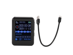 Grabadora De Voz Con Activación Por Voz, Reducción De Ruido, Hd, Grabación Programada, Reproductor De Mp3, 64 Gb