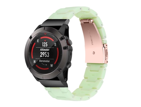 Correa Resina Luxury Verde Claro Amazfit T-Rex 2